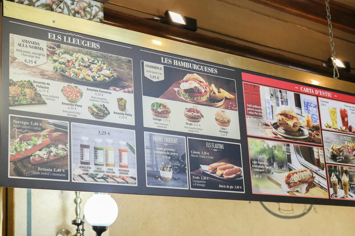 巴塞隆納早餐 VIENA酒館小吃 三明治專賣