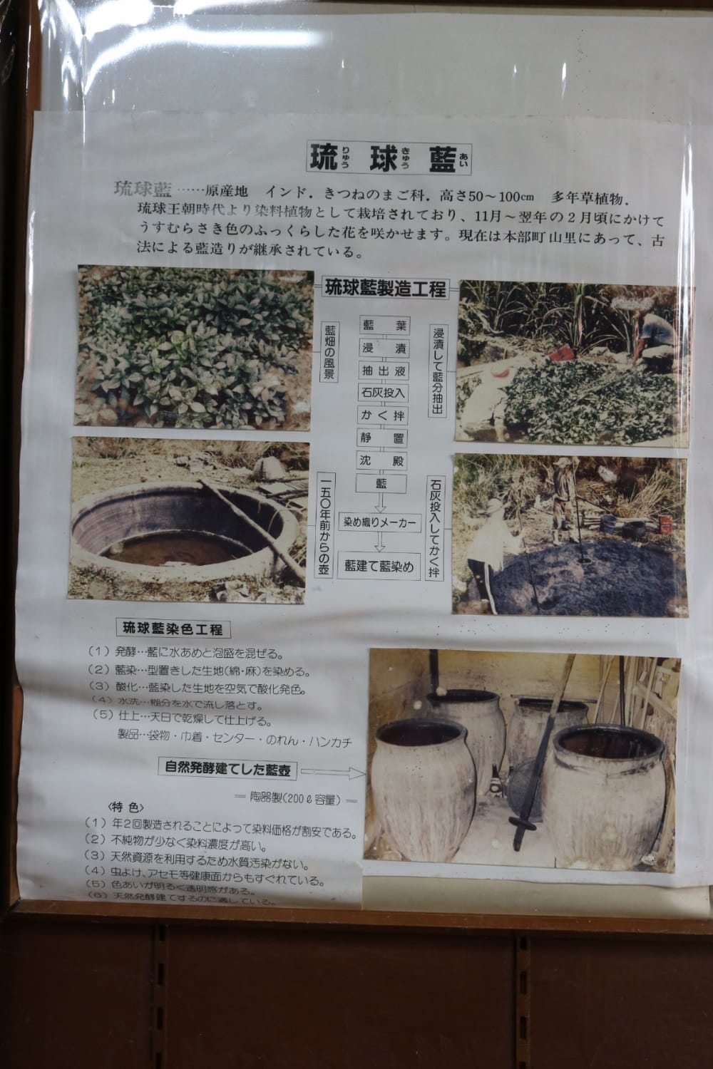 沖繩王國村傳統工藝藍染手作體驗 自己的布袋自己作