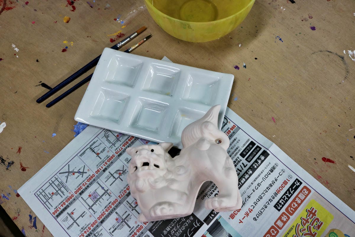 沖繩傳統手藝陶藝 素燒風獅爺著色體驗 親子同樂創意無限 - 第6張圖 沖繩傳統手藝陶藝 素燒風獅爺著色體驗 親子同樂創意無限