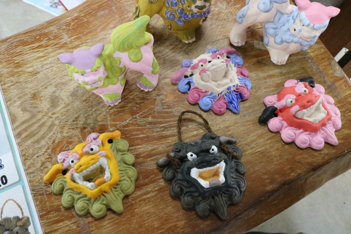 沖繩傳統手藝陶藝 素燒風獅爺著色體驗 親子同樂創意無限 - 第5張圖 沖繩傳統手藝陶藝 素燒風獅爺著色體驗 親子同樂創意無限