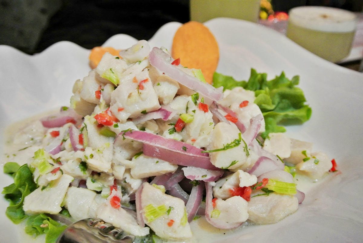 馬丘比丘秘魯特色美食羊駝天竺鼠 紫玉米醃生魚通吃