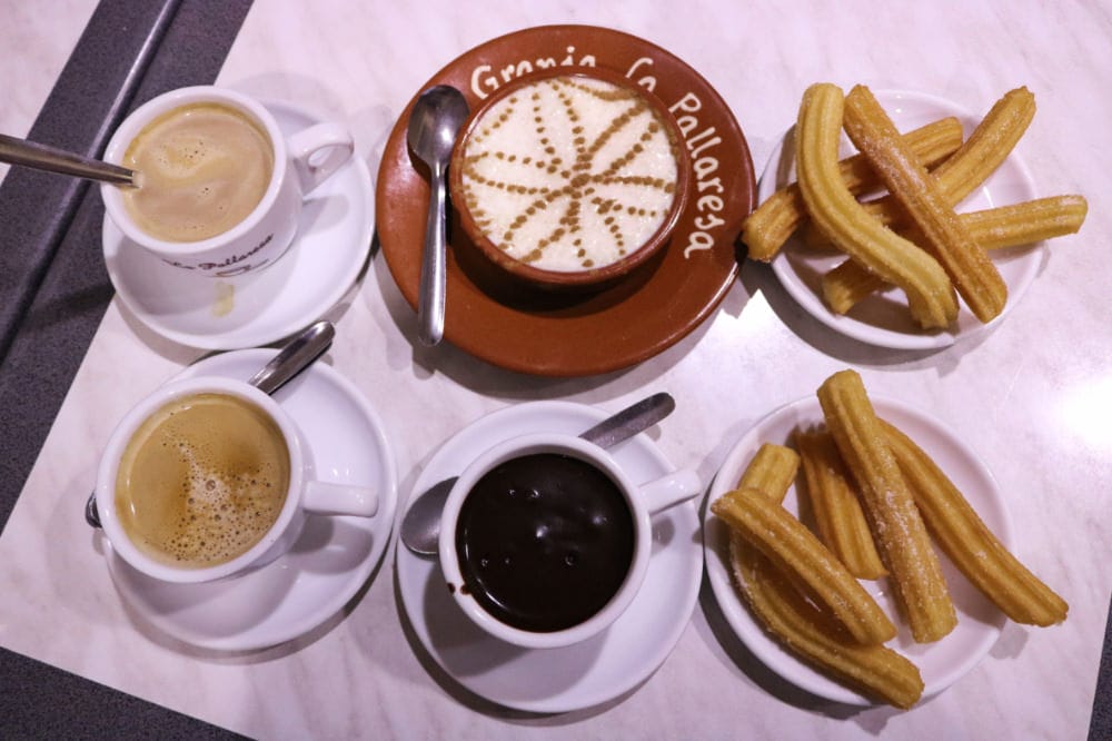 巴塞隆納美食 炸油條與熱巧克力 甜點La Pallaresa