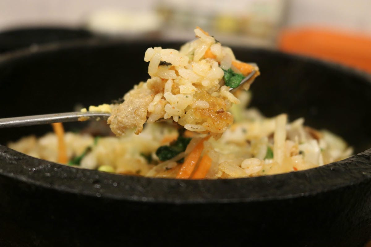 內湖韓國菜 恩花園韓式料理 推薦石鍋拌飯