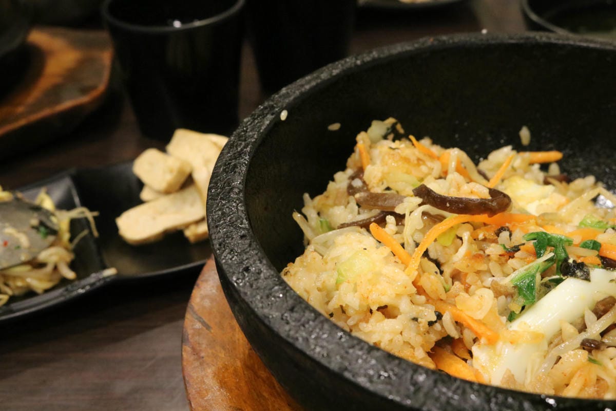 內湖韓國菜 恩花園韓式料理 推薦石鍋拌飯