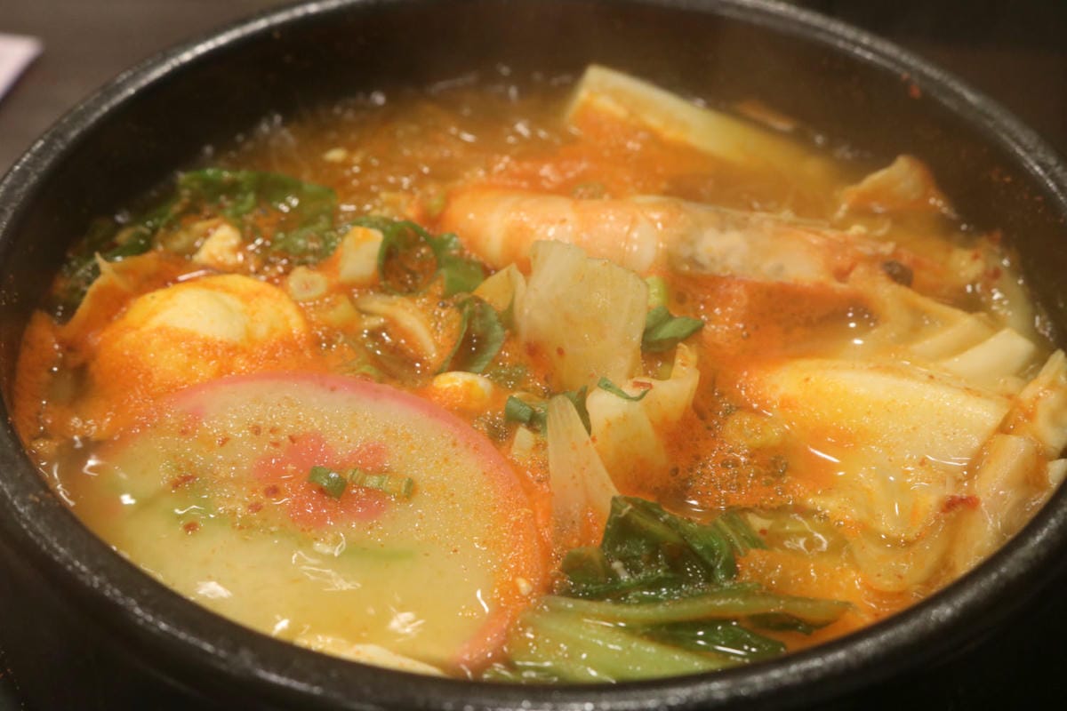 內湖韓國菜 恩花園韓式料理 推薦石鍋拌飯