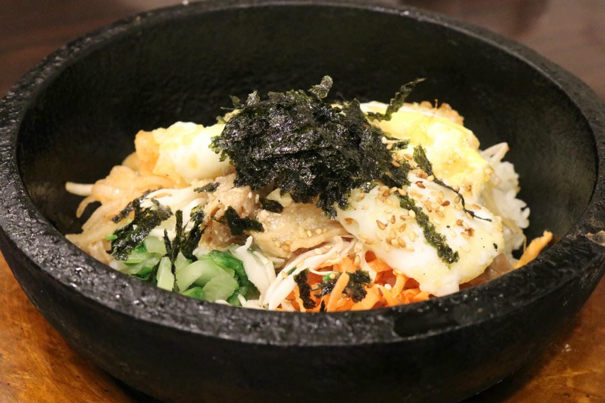 內湖韓國菜 恩花園韓式料理 推薦石鍋拌飯