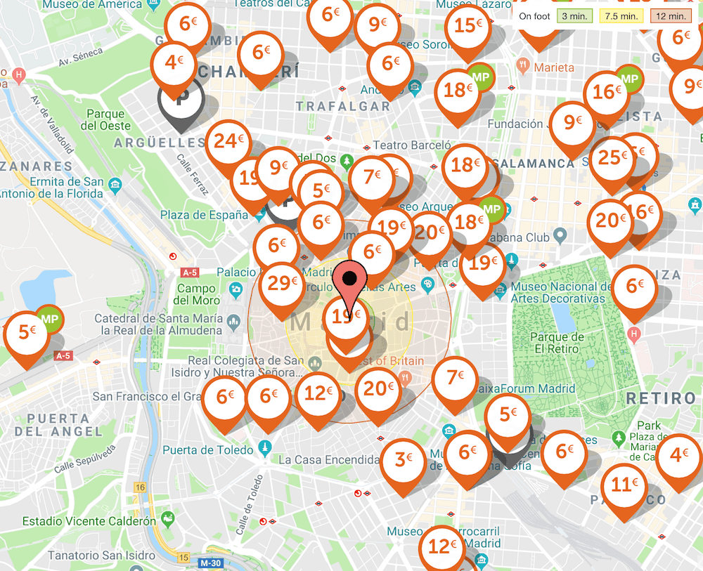 西班牙自駕停車方便嗎？租車自駕找車位不求人