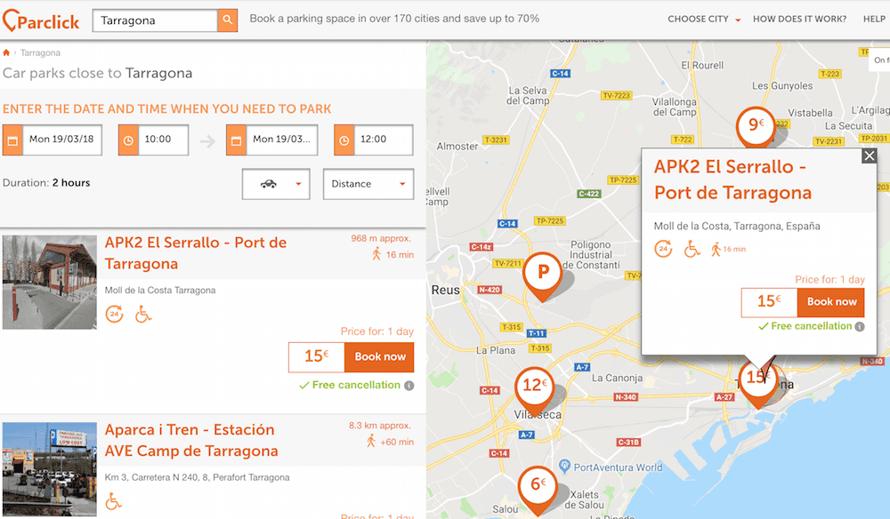 西班牙自駕停車方便嗎？租車自駕找車位不求人