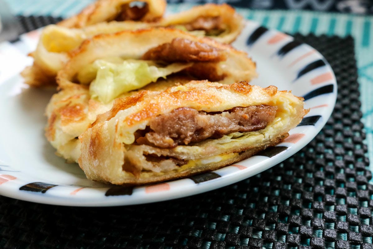 內湖早餐 人氣蛋餅不只有阿枝 日久阿囉哈早餐好好吃