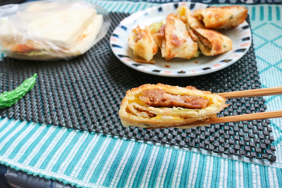 內湖早餐 人氣蛋餅不只有阿枝 日久阿囉哈早餐好好吃