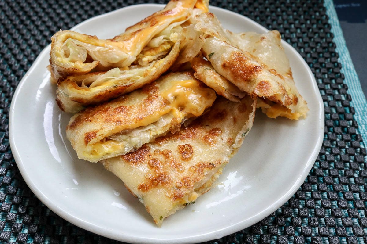 內湖早餐 白暮蛋餅先生 來個出其不意