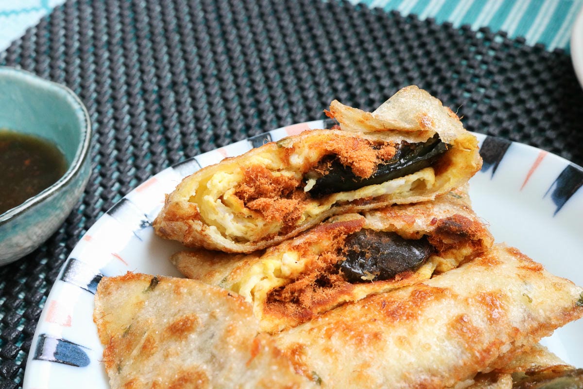 內湖早餐 白暮蛋餅先生 來個出其不意