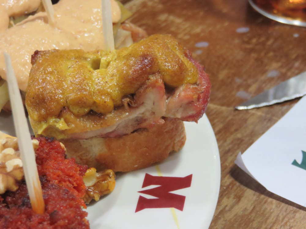 巴塞隆納下酒菜專賣Maitea專吃巴斯克Pinchos