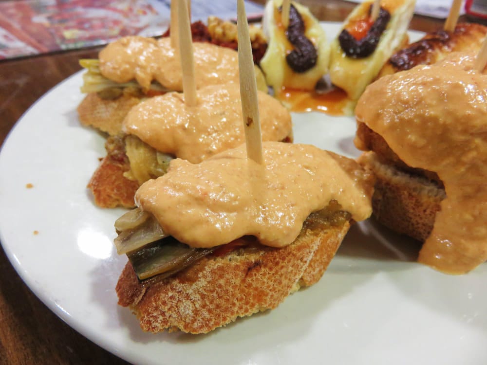 巴塞隆納下酒菜專賣Maitea專吃巴斯克Pinchos