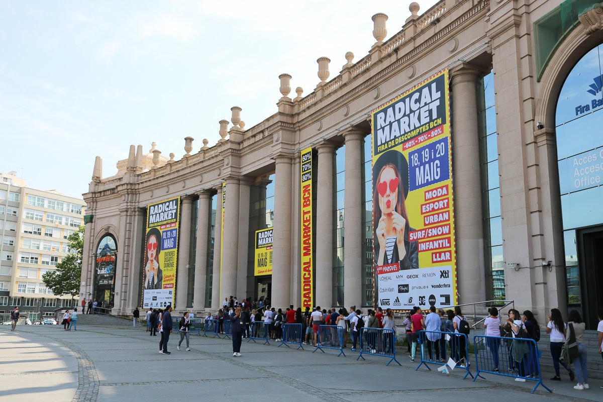 西班牙巴塞隆納瘋狂購物節Radical Market年度特賣