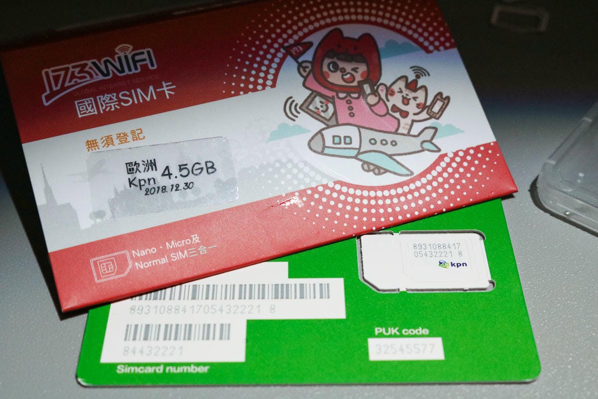 西班牙KPN電話卡吃到飽173免費通話老蝦推