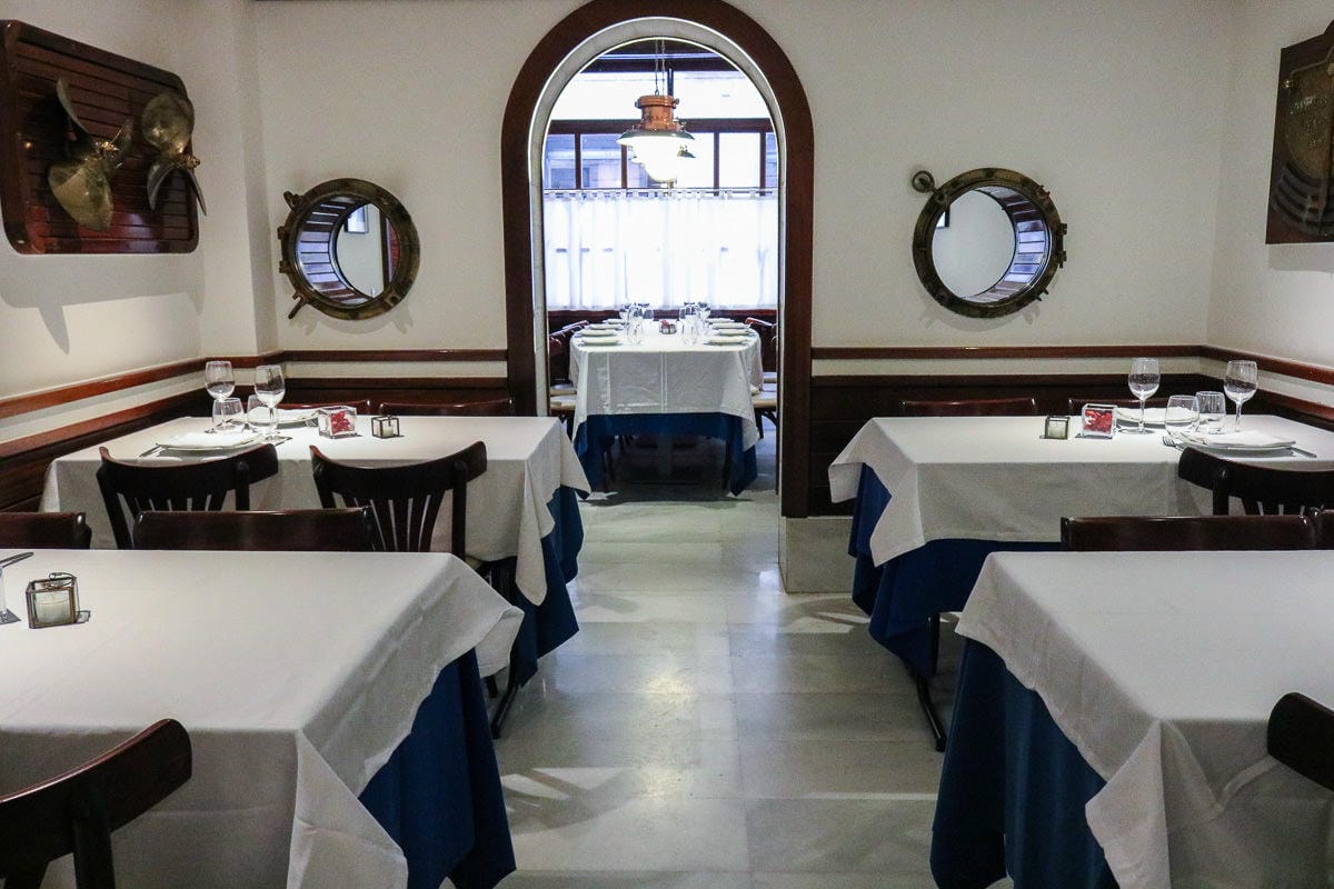 西班牙巴塞隆納海邊吃海鮮燉飯找卡爾巴耶拉Carballeira