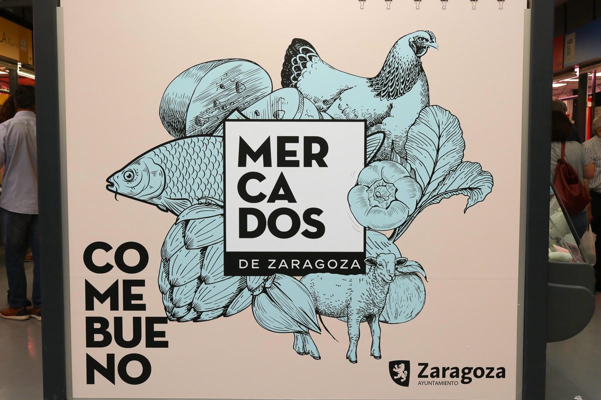 西班牙薩拉戈薩中央市場根本阿拉貢區廚房