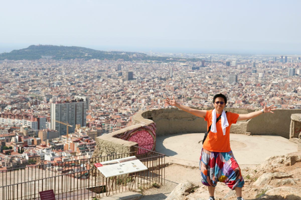 巴塞隆納景點 卡梅爾碉堡360度觀景 bunkers del carmel