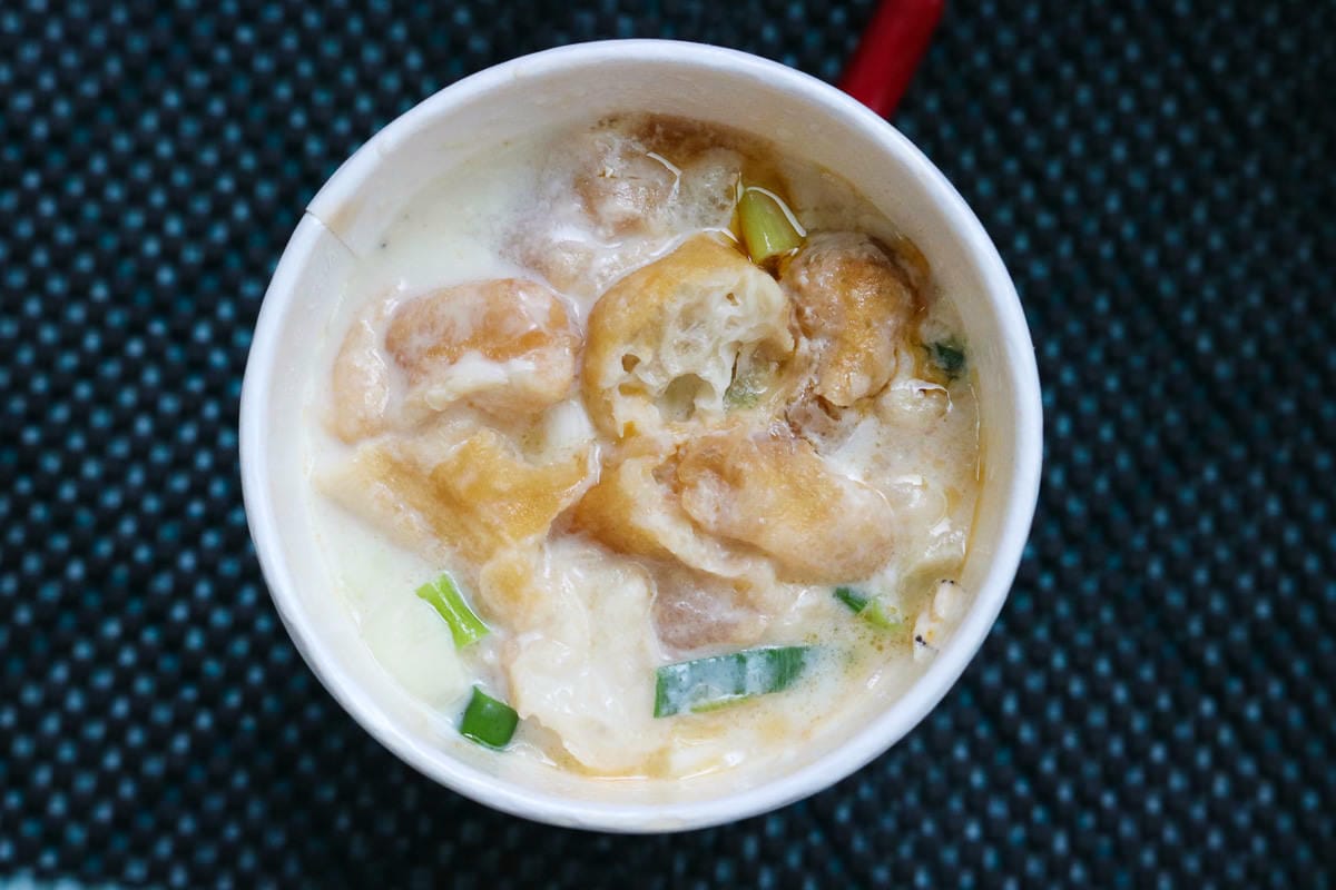 內湖好吃飯糰在這 737永和豆漿蛋餅配辣椒醬油與現煮豆漿