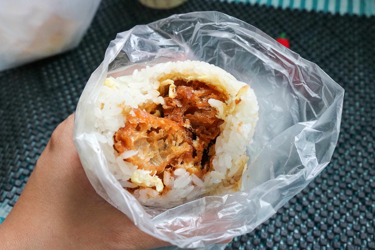 內湖好吃飯糰在這 737永和豆漿蛋餅配辣椒醬油與現煮豆漿