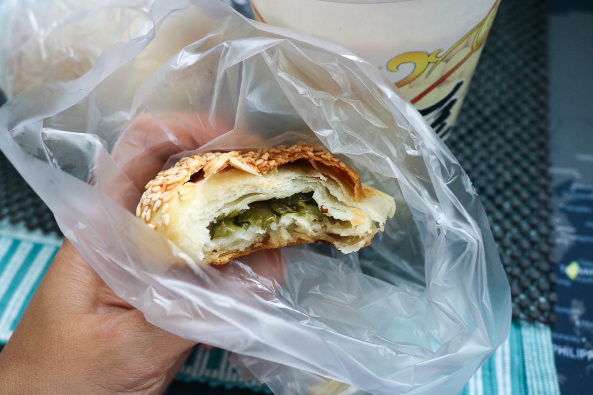 內湖好吃飯糰在這 737永和豆漿蛋餅配辣椒醬油與現煮豆漿