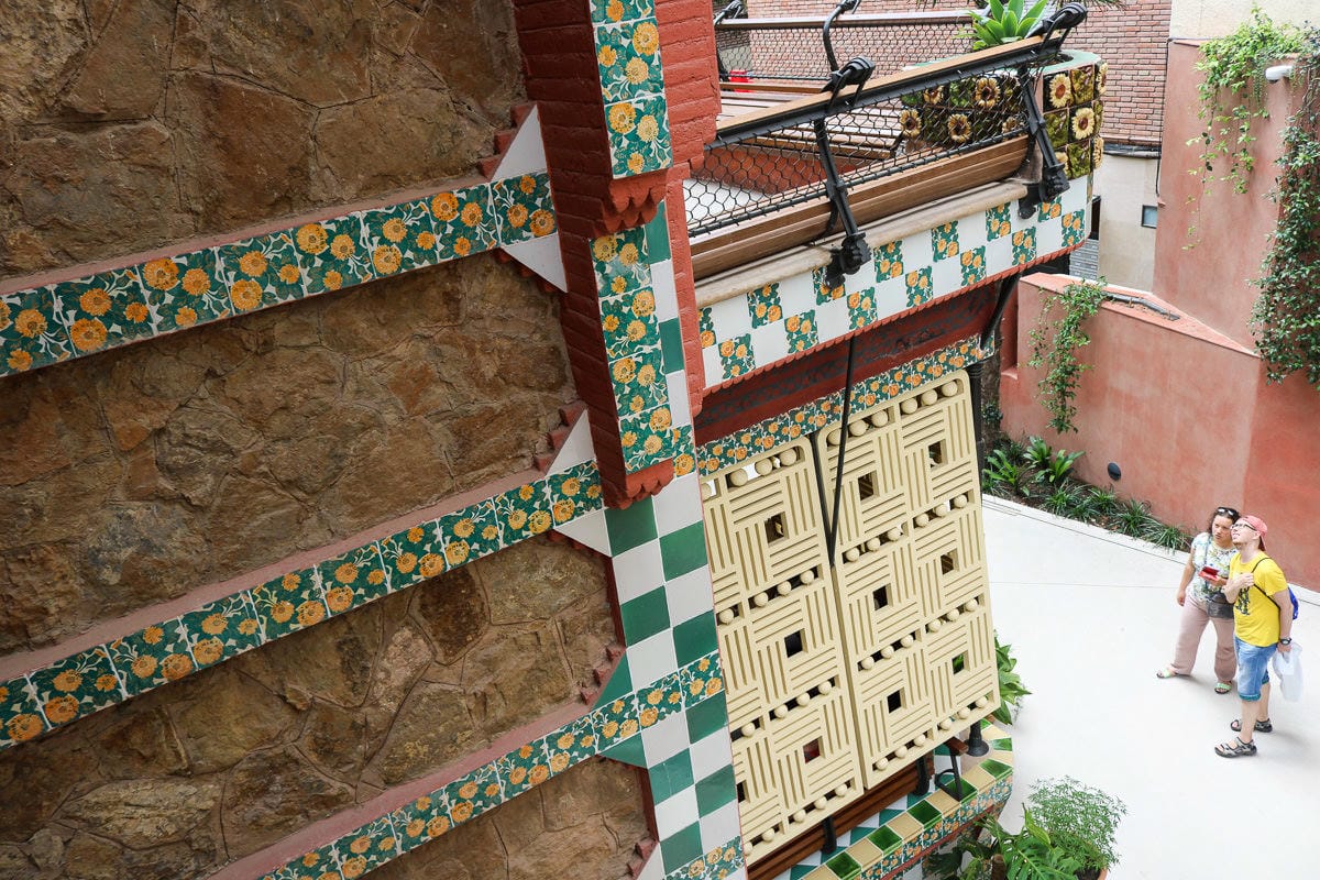 巴塞隆納高第建築 維森斯之家(文森之家)世界遺產Casa Vicens人少好逛 - 第6張圖 巴塞隆納高第建築 維森斯之家(文森之家)世界遺產Casa Vicens人少好逛