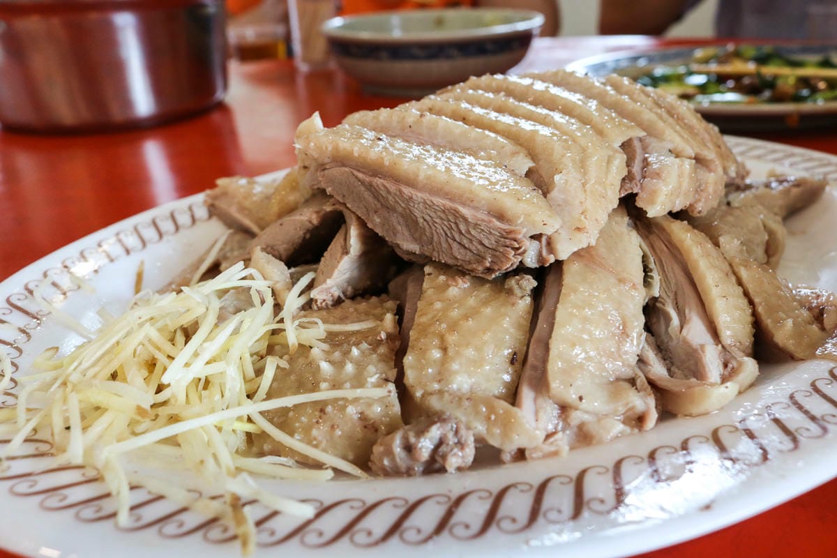 桃園新屋建業鵝肉美食館 白斬鵝肉聚餐高CP