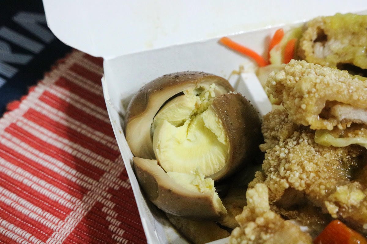 內湖德記盒餐便當鹽酥雞飯 飲料喝到飽