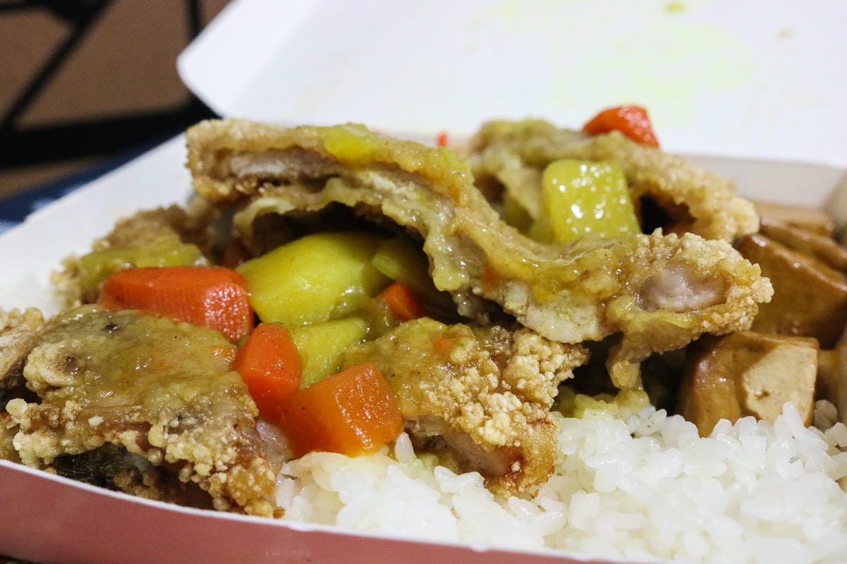 內湖德記盒餐便當鹽酥雞飯 飲料喝到飽