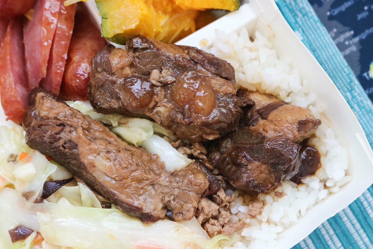 內湖便當紅燒軟骨 東湖軟骨料理王吃軟不吃硬