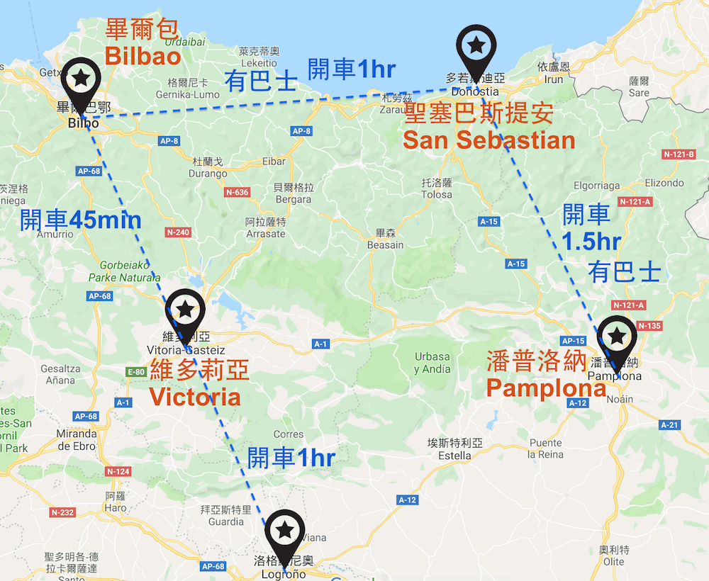 西班牙城市東西南北導覽老蝦評論附地圖 - 第5張圖 西班牙城市東西南北導覽老蝦評論附地圖