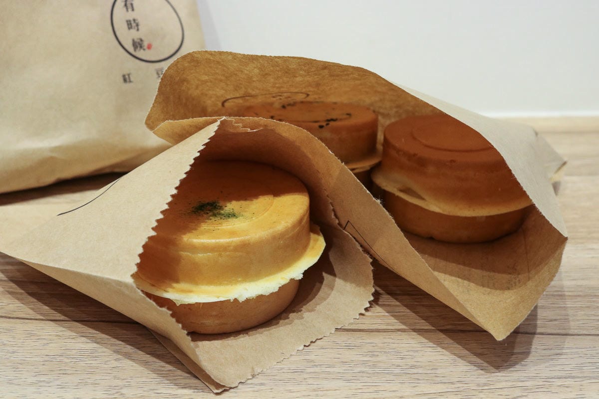 內湖下午茶 有時候紅豆餅 爆漿不夠看的文青口味