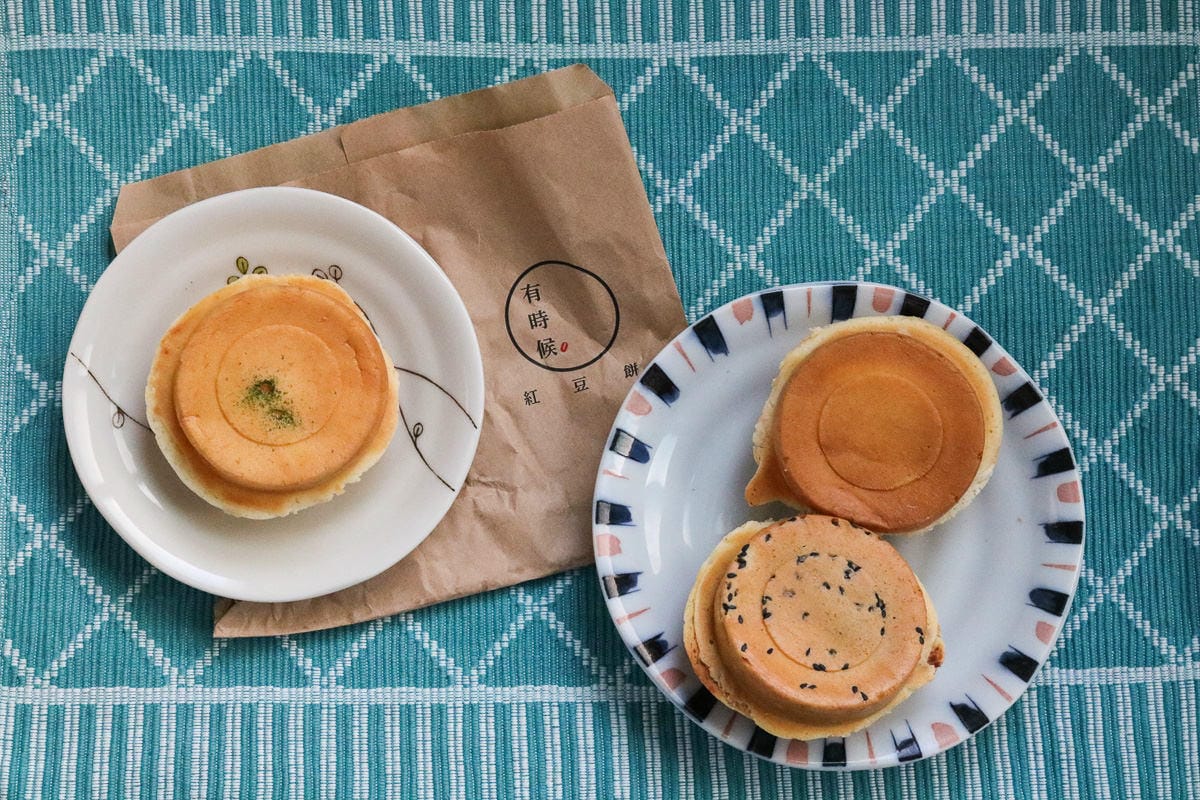 內湖下午茶 有時候紅豆餅 爆漿不夠看的文青口味