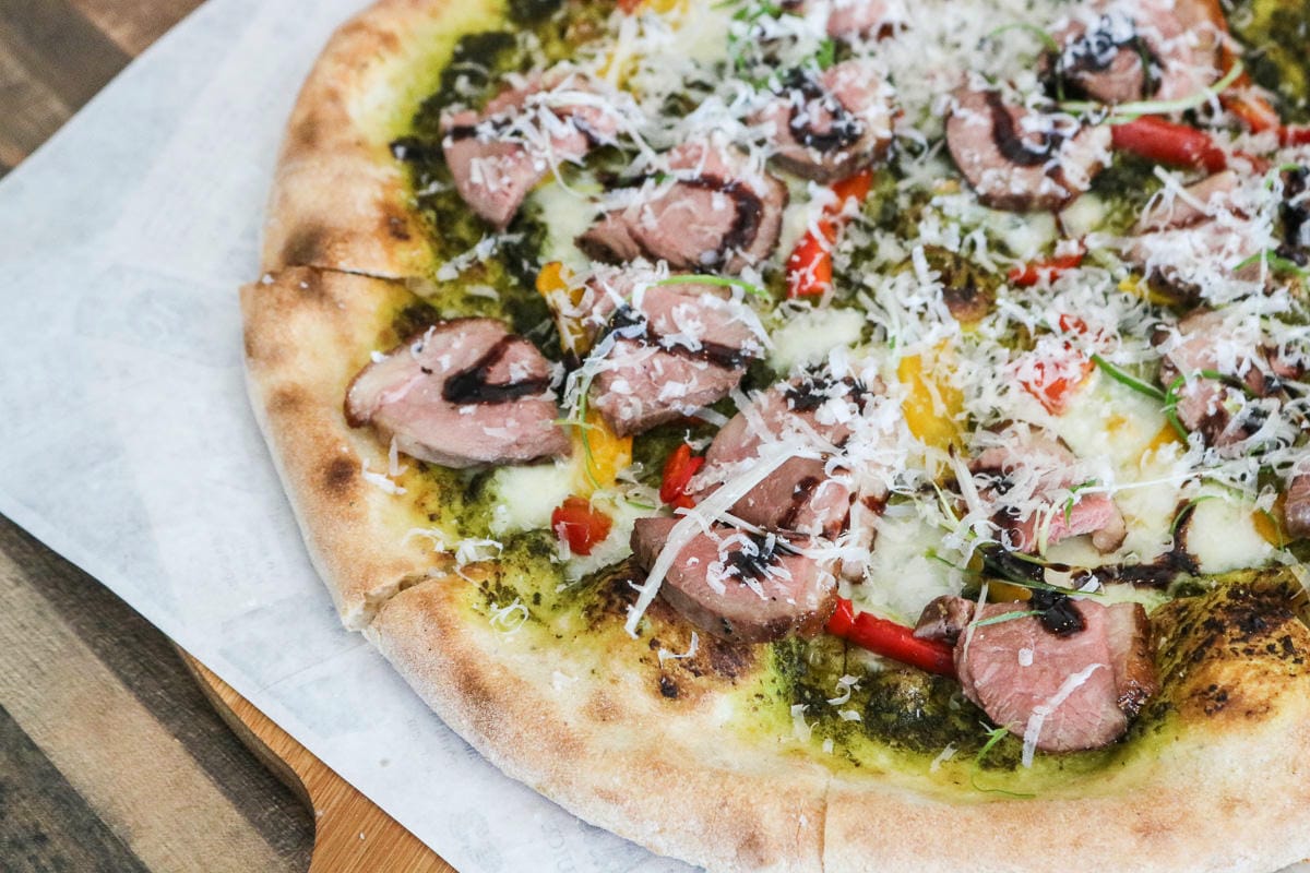 花蓮美食秀綠披薩 義式料理用心滋味 推櫻桃鴨胸與白松露