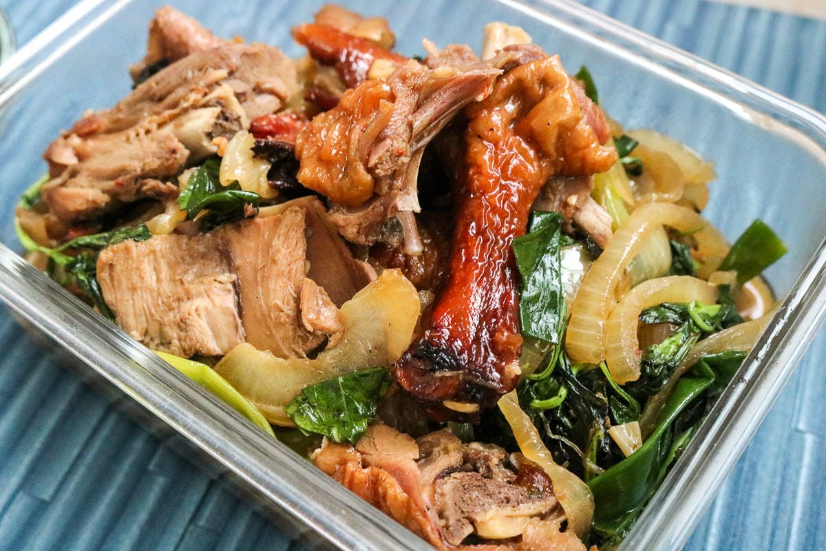 內湖美食東湖鴨霸王脆皮烤鴨外帶 記得追出爐時間