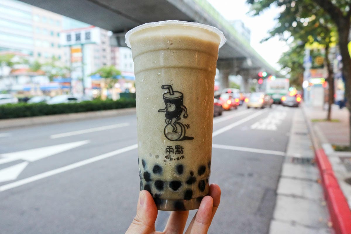 內湖美食 兩點紅豆餅茶飲服務超優推紅豆口味(附菜單