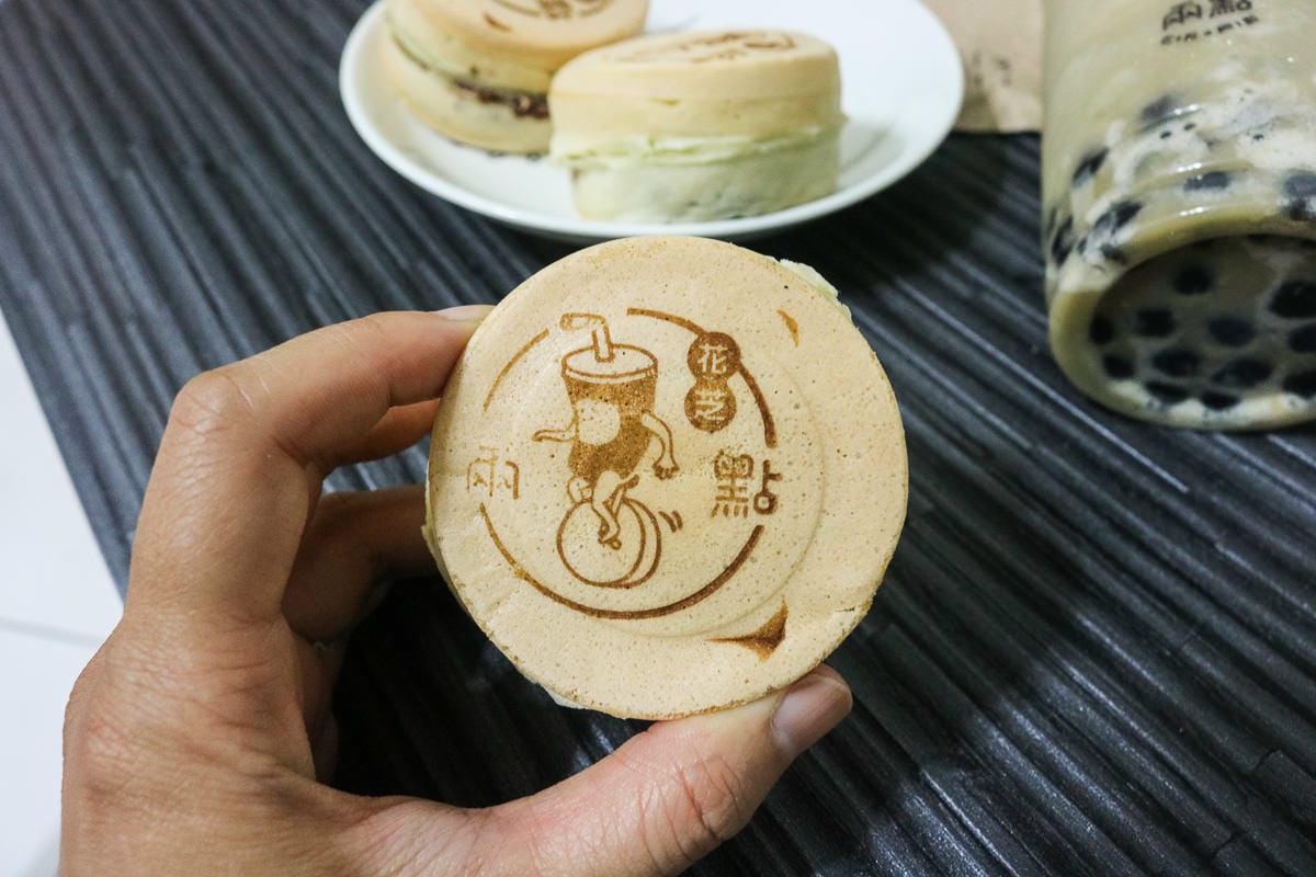 內湖美食 兩點紅豆餅茶飲服務超優推紅豆口味(附菜單