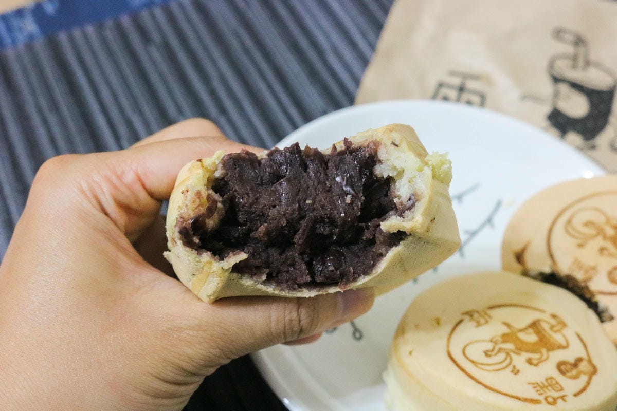 內湖美食 兩點紅豆餅茶飲服務超優推紅豆口味(附菜單