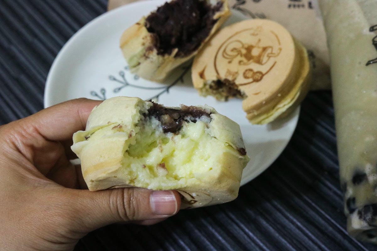 內湖美食 兩點紅豆餅茶飲服務超優推紅豆口味(附菜單