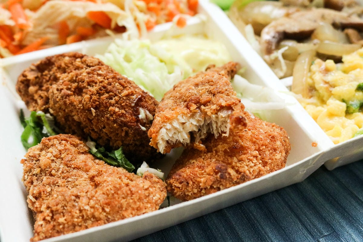 內湖便當佐知家清爽炸物配菜多 貼心替人著想值得等待