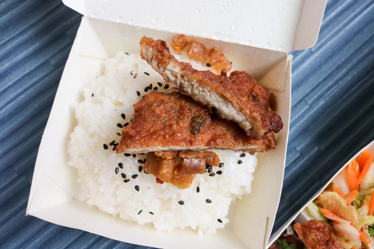 內湖便當佐知家清爽炸物配菜多 貼心替人著想值得等待