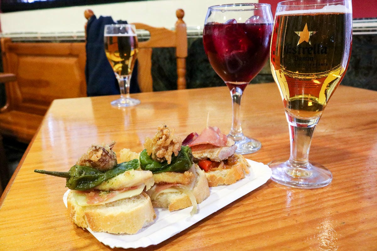 薩拉戈薩美食活動Juepincho續攤酒吧之夜西班牙僅此一區