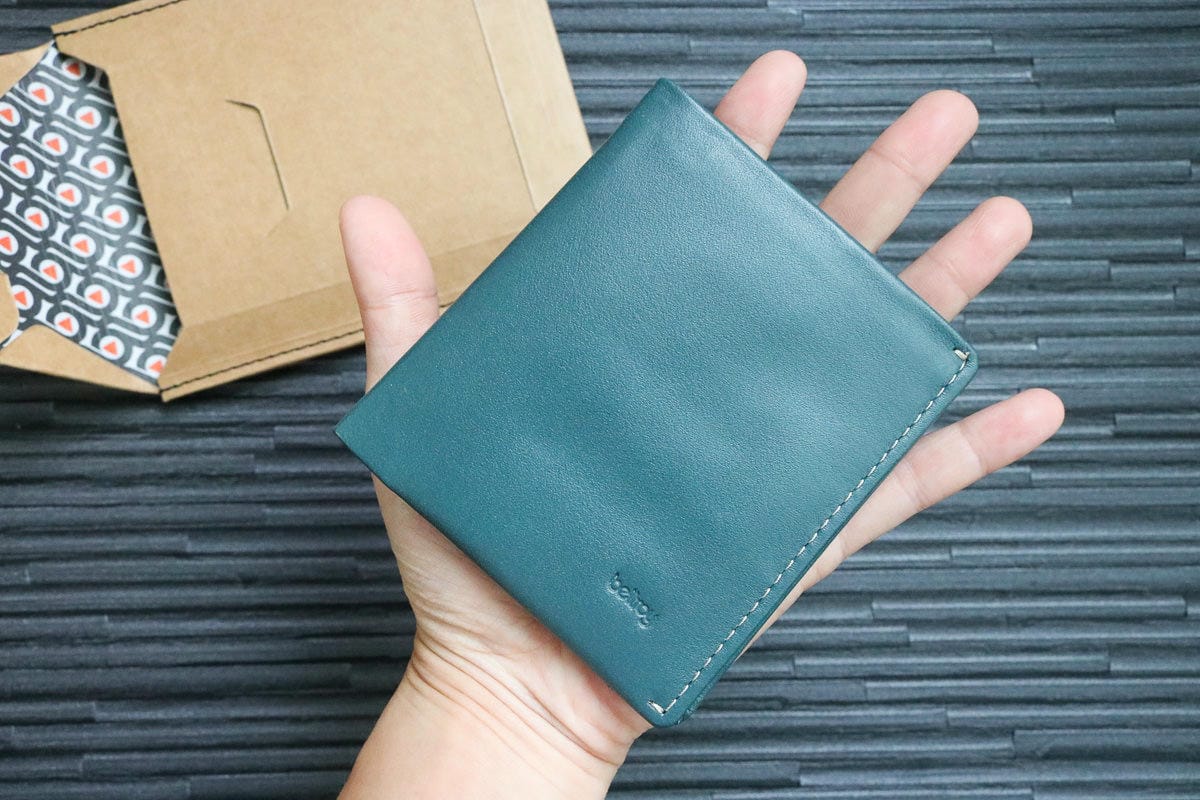 開箱澳洲皮夾Bellroy 輕薄時尚旅遊多用途 台幣千元鈔沒問題