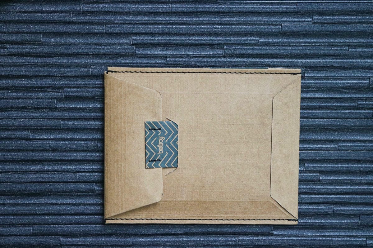 開箱澳洲皮夾Bellroy 輕薄時尚旅遊多用途 台幣千元鈔沒問題