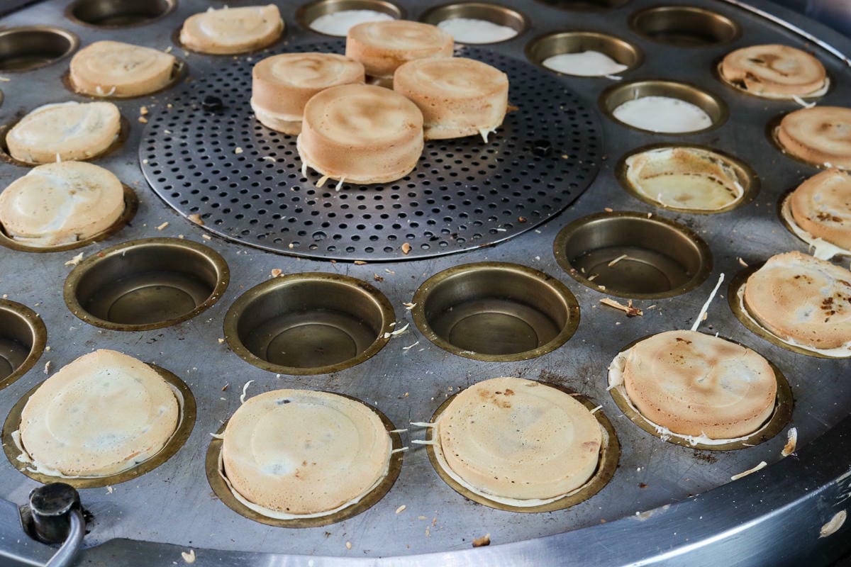 內湖下午茶 港墘傳統車輪餅 好吃紅豆餅一顆8元