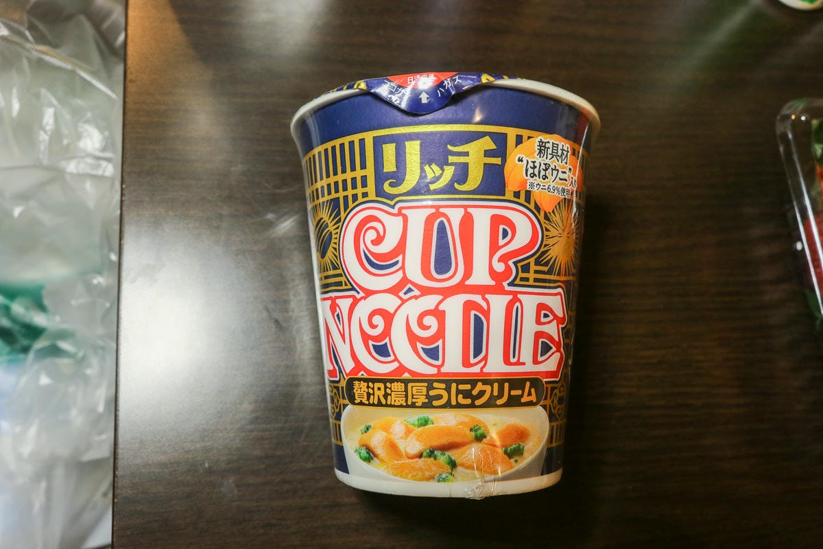 日清海膽杯麵好吃嗎 為泡麵寫下新的一頁(哪裡買