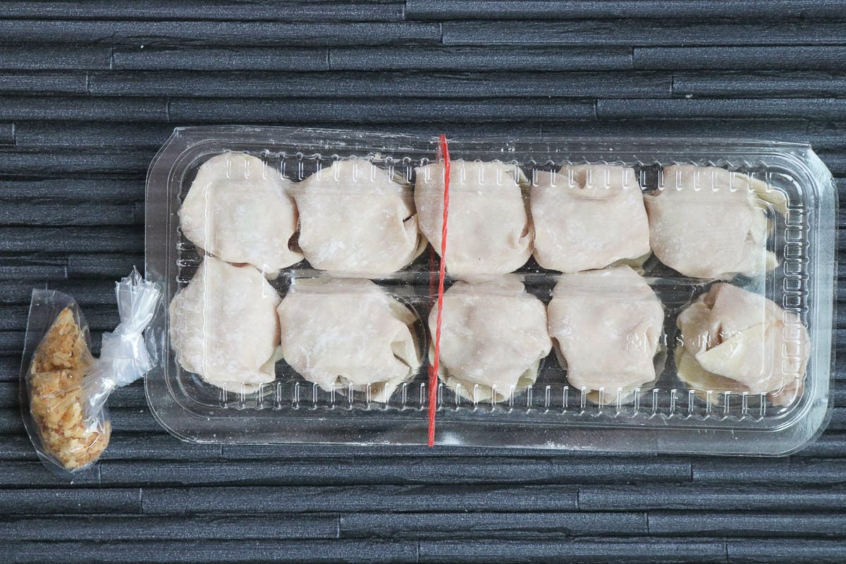 內湖737巷水餃餛飩 大顆飽滿粒粒有蝦