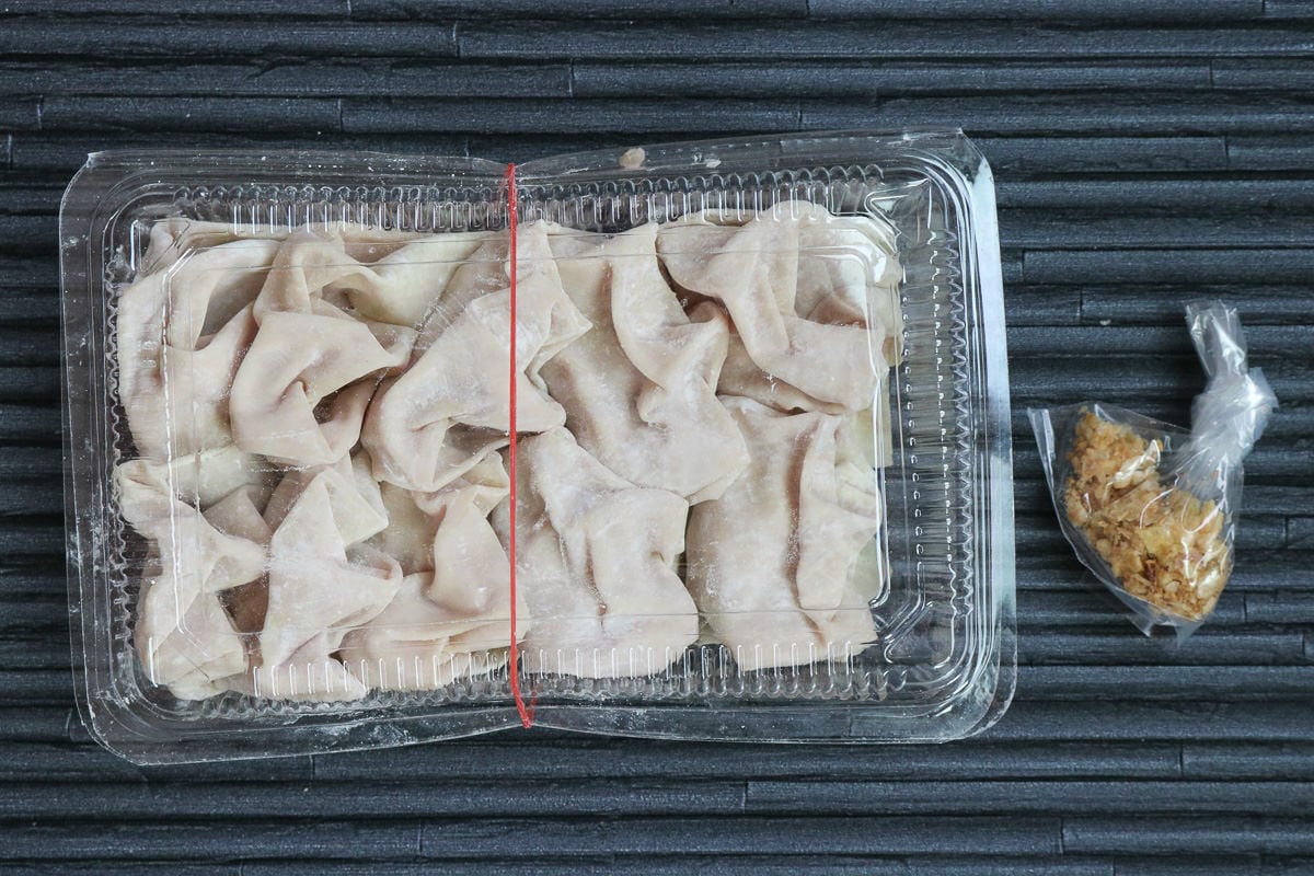 內湖737巷水餃餛飩 大顆飽滿粒粒有蝦