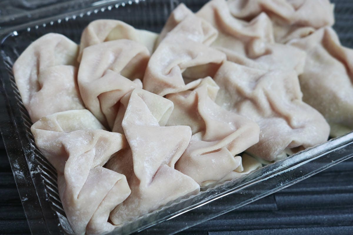 內湖737巷水餃餛飩 大顆飽滿粒粒有蝦